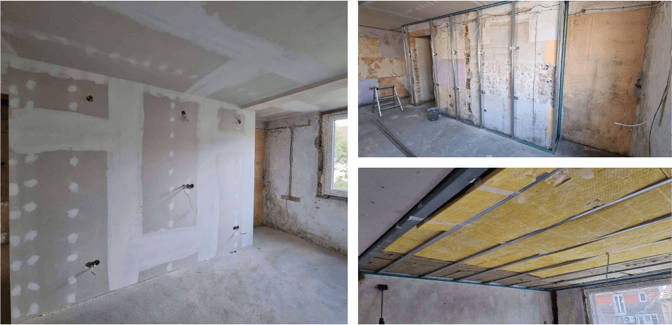 Шумоизолация със системите Elastic control и Nivelator UP